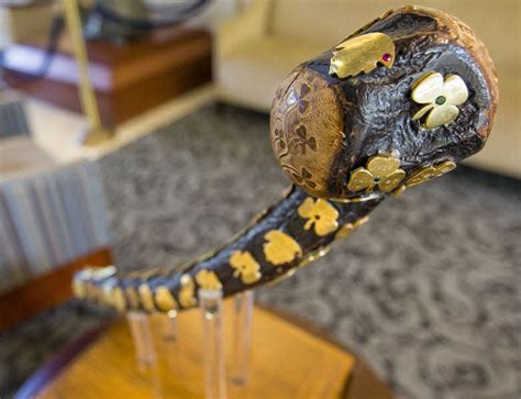 jeweled shillelagh trophy.